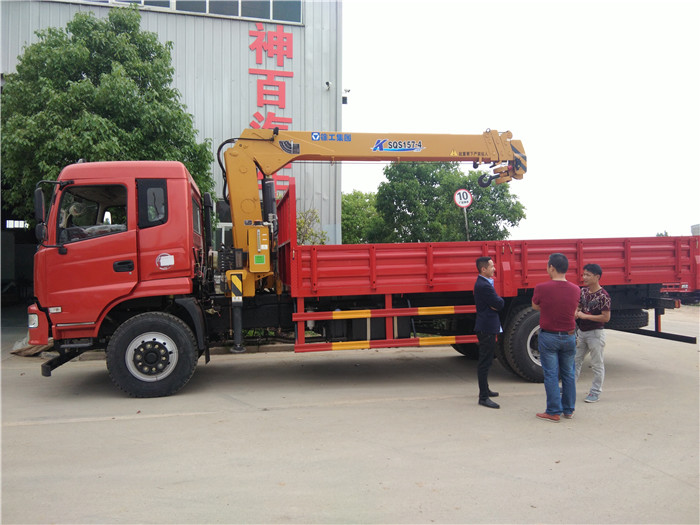 徐工随车吊吊机价格表,东风锦程徐工十四吨四节臂随车吊