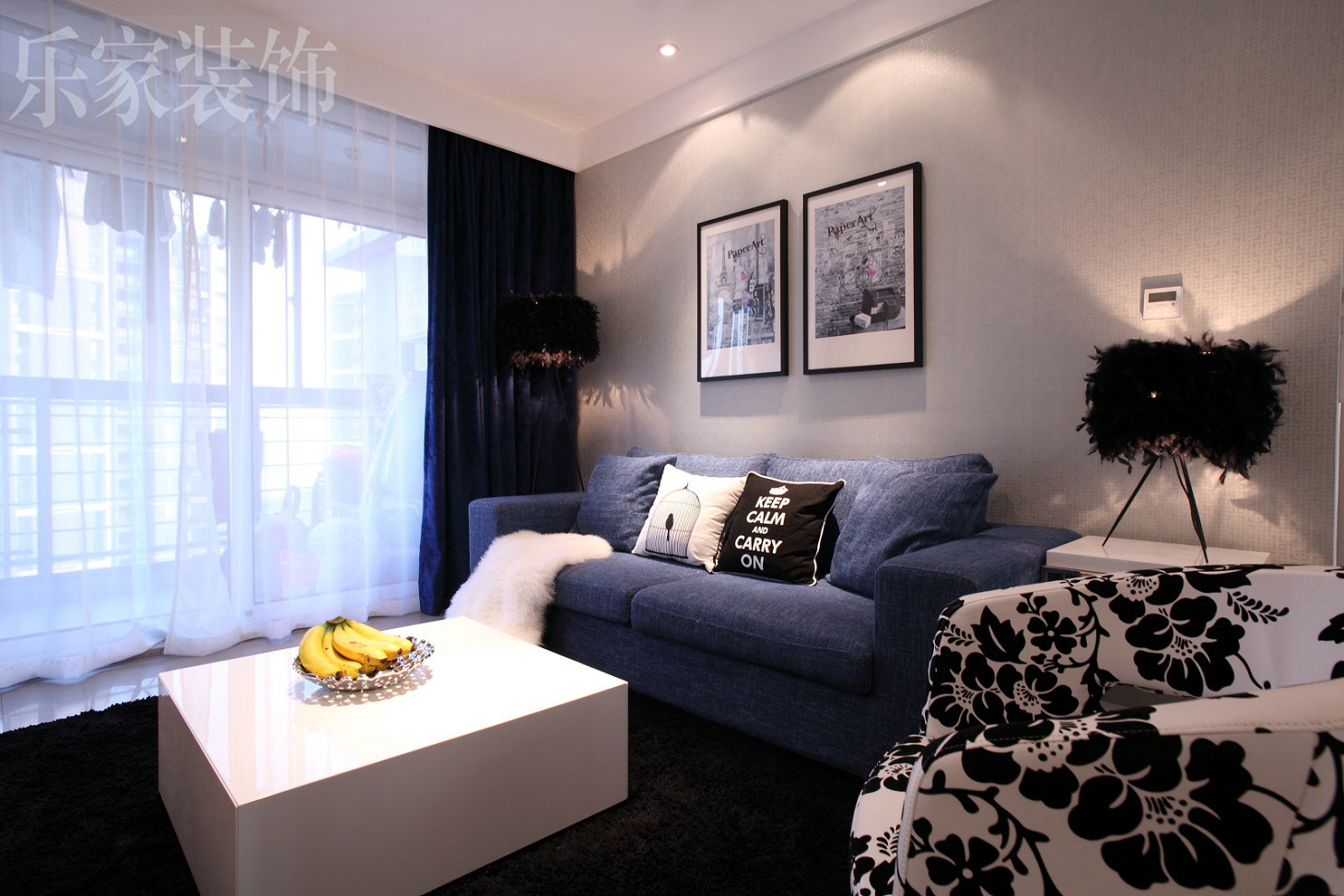 长沙别墅极简风格装修实景案例,长沙颐德公馆装修效果图