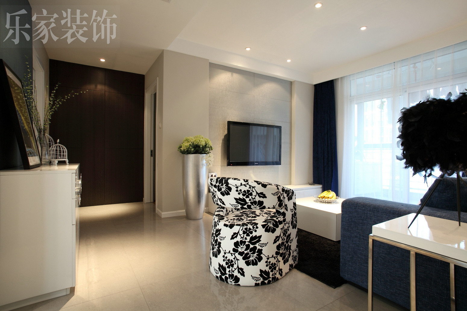 长沙别墅极简风格装修实景案例,长沙颐德公馆装修效果图