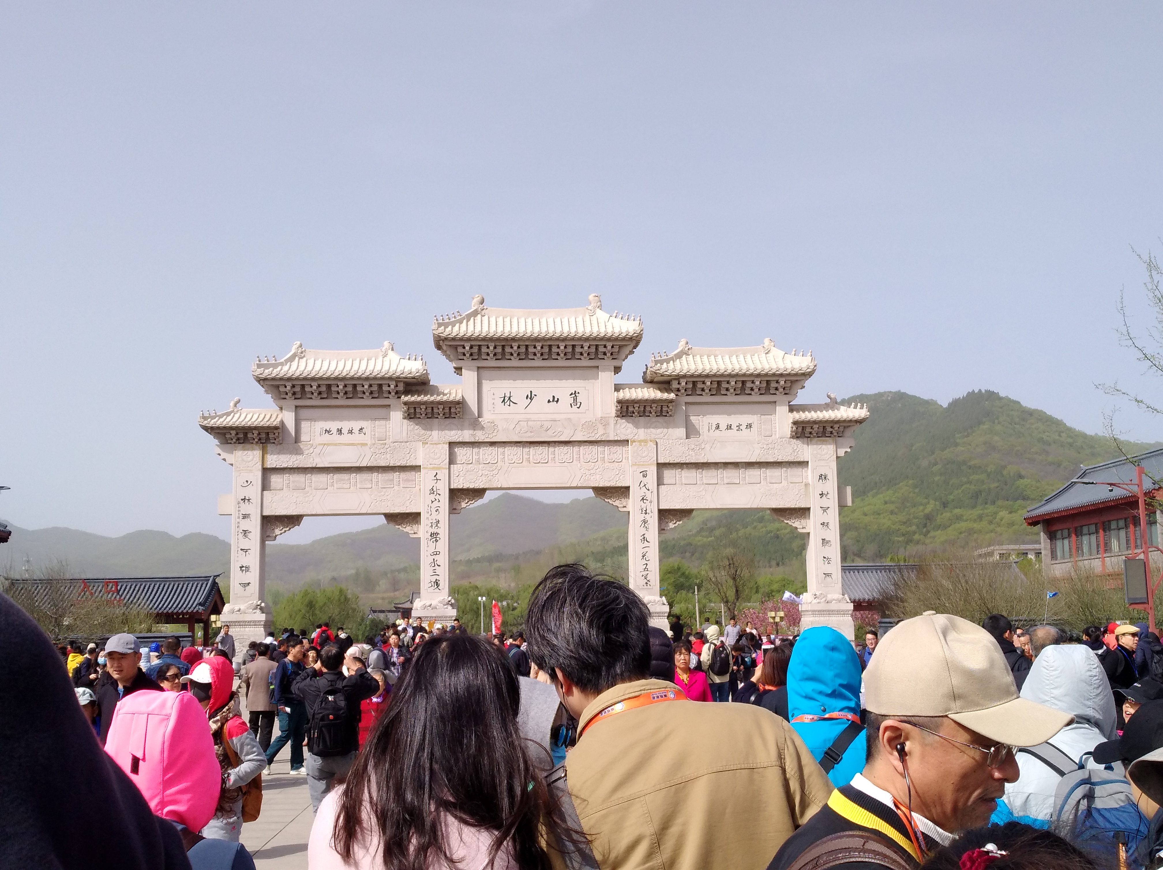 故地重游嵩山少林寺,日常游嵩山少林领略名寺风采