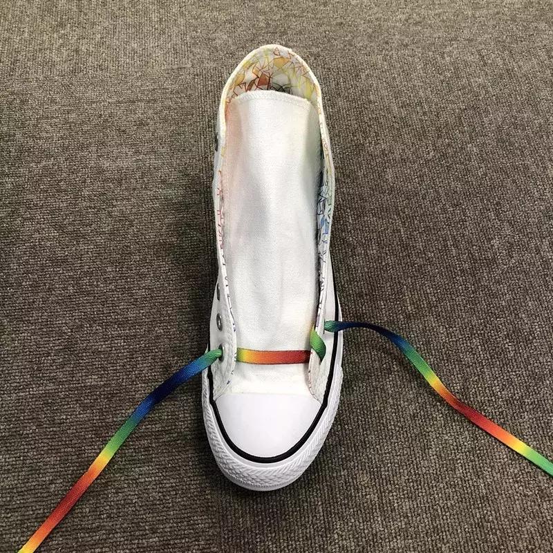 新鞋穿鞋带的方法,新款鞋穿鞋带