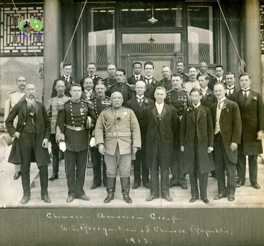 老照片1913年袁世凯天坛祭天,袁世凯祭天大典照片