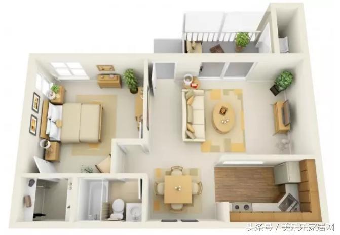 新房装修小三室效果图,如何自己设计装修房子3d效果图