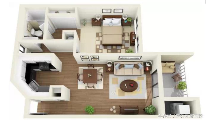 新房装修小三室效果图,如何自己设计装修房子3d效果图
