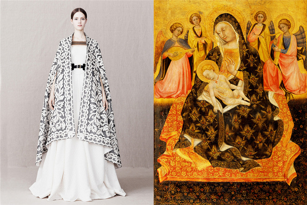 宗教元素与时尚的完美结合 (宗教仪式的象征)