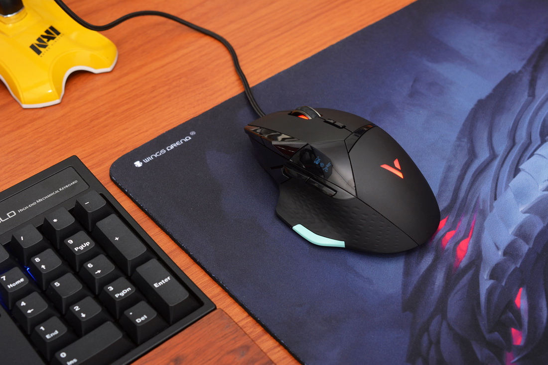 雷柏vt300g鼠标测评,阴阳轮