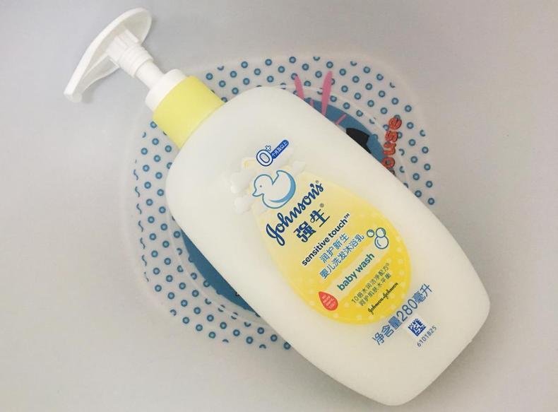 强生沐浴露洗沐二合一,强生婴幼儿洗沐合一