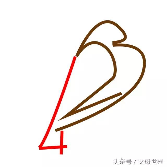 数字简笔画0到10创意画,简笔画陪伴孩子