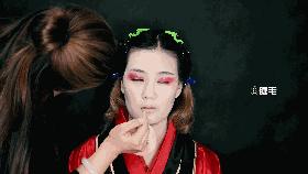 汉古妆容大全,古代汉代妆制作