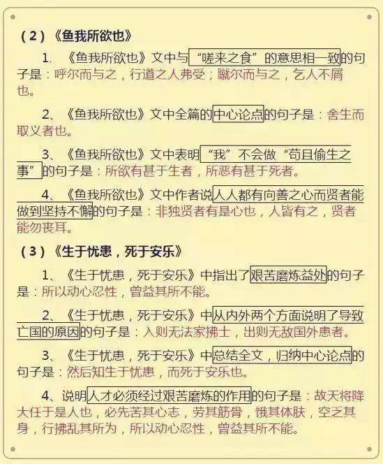 初中语文基础知识积累和易错题,初中语文基础知识点总结