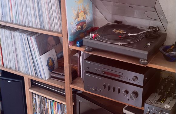 遇见喜欢黑胶的伴侣有多难得?这对夫妻已经收集了近40年唱片