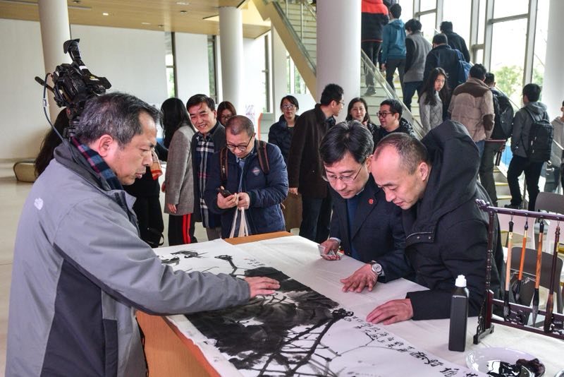 江中潮国画抖音,江潮国画作品欣赏