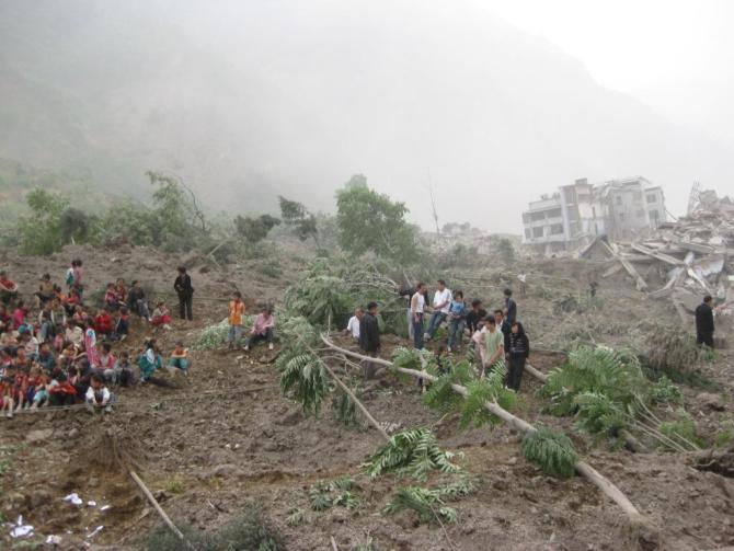 汶川地震十年重走北川老县城,汶川大地震北川老县城地震遗址