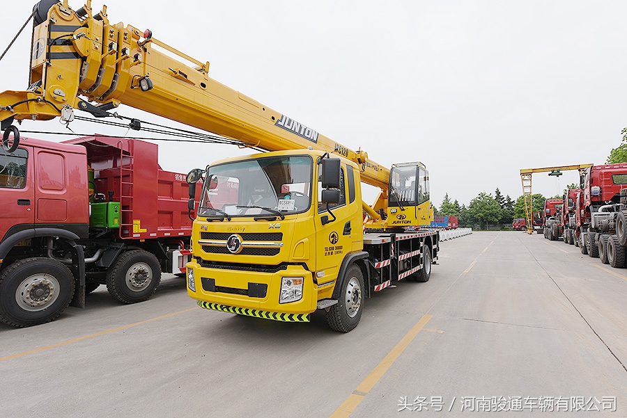 骏通汽车起重机价格,骏通起重机视频