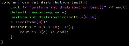 C++11新特性,75-随机数库,RandomNumberLibrary