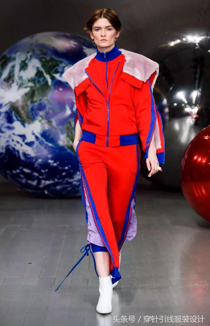流行跑步运动套装,洋气时尚潮流设计师款运动套装