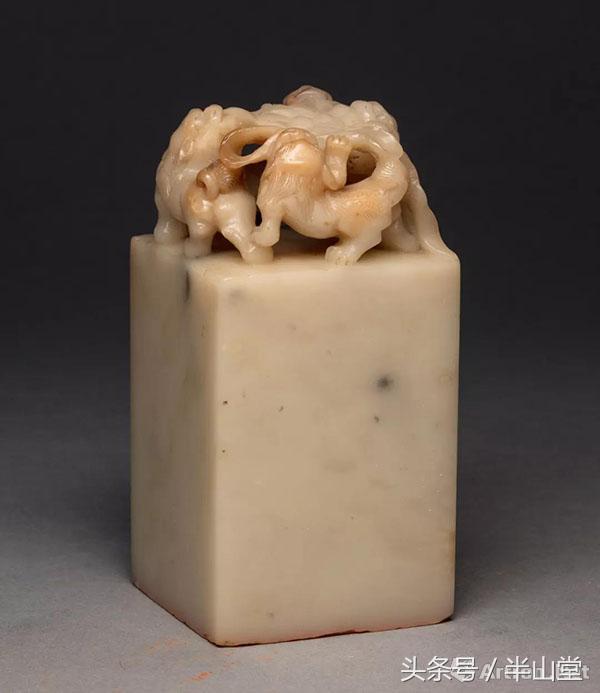 印石之王田黄赏析,七十年代寿山田黄印石