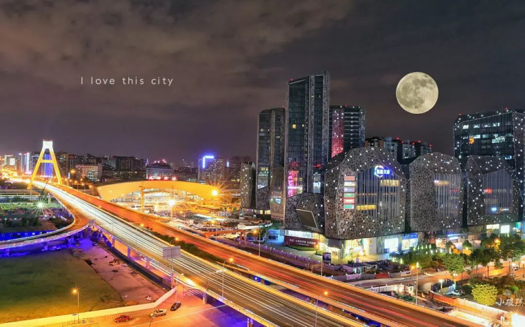 成都美图夜景,高清成都美景的图片