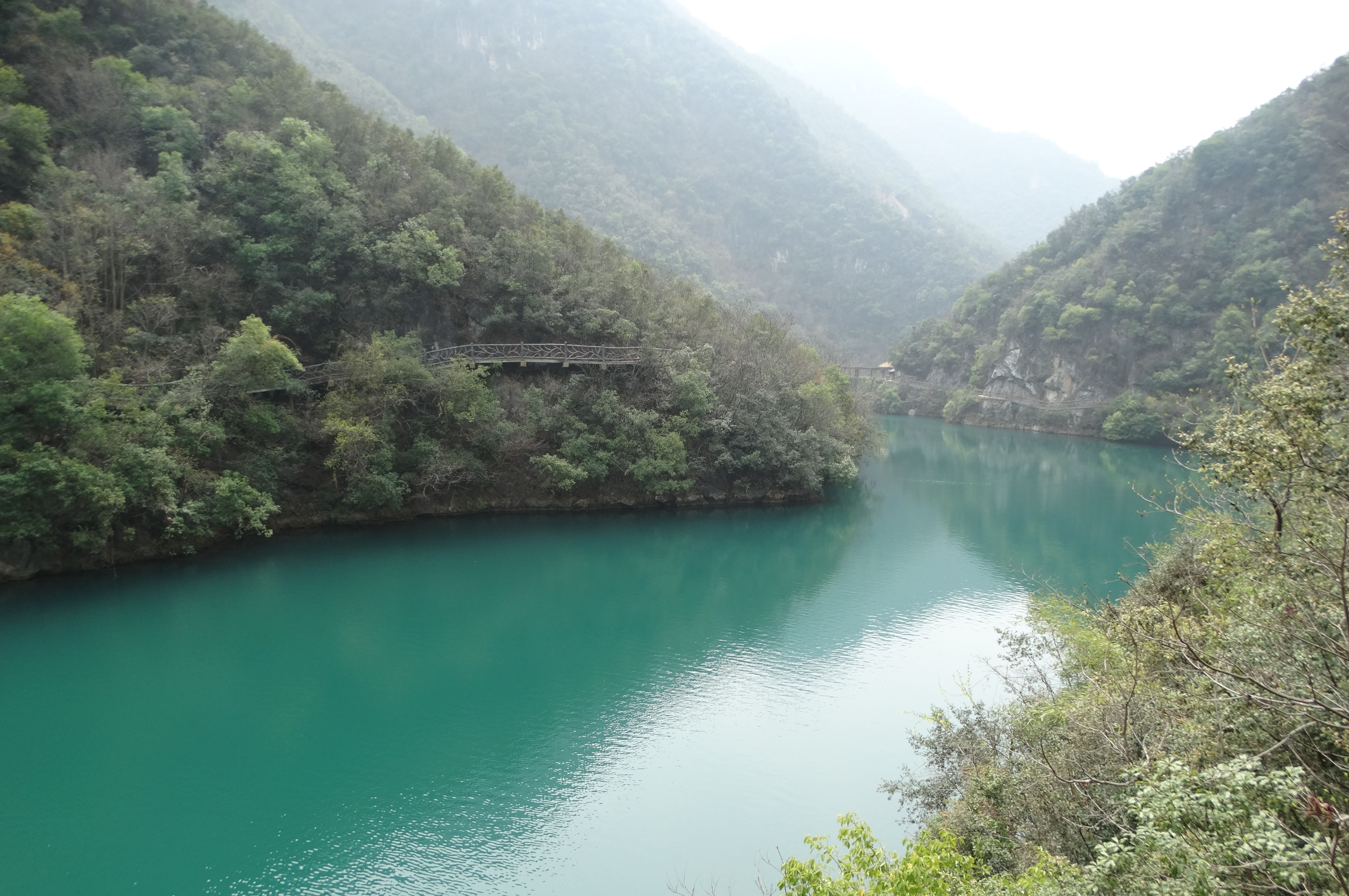 郧西五龙河大峡谷,湖北郧西五龙河