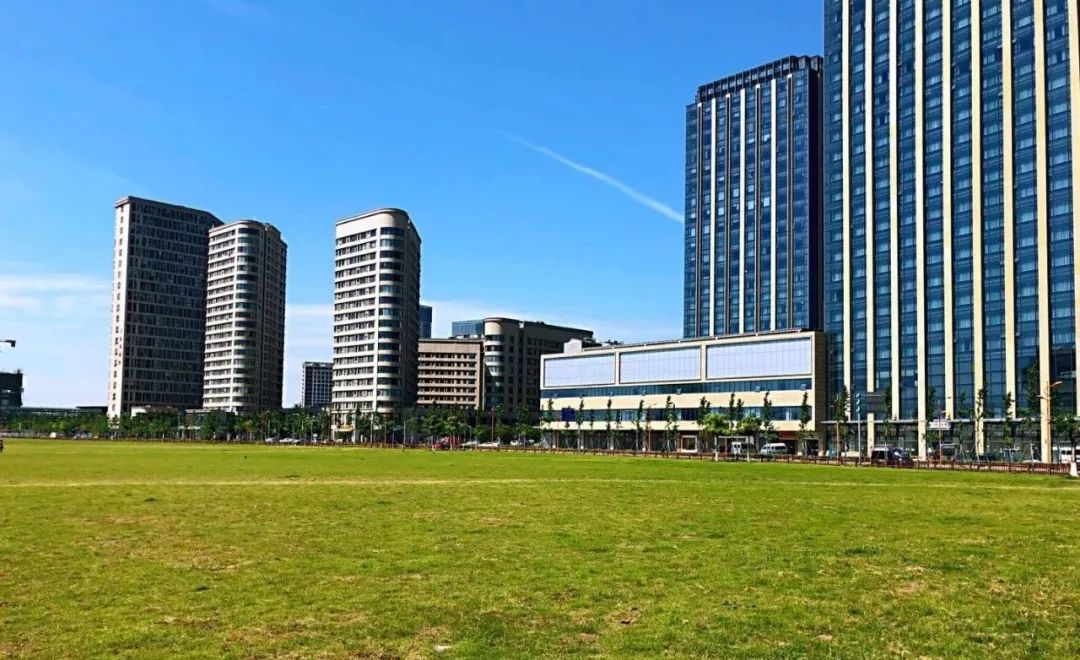 万达广场大足球场,松江万达旁边的草坪