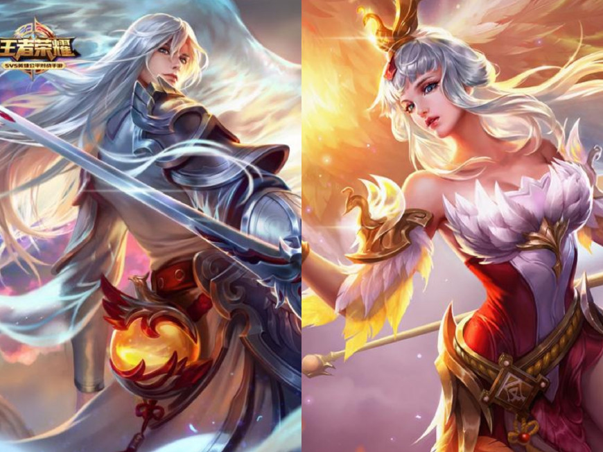 王者荣耀五对情侣皮肤对战,凤求凰和凤凰于飞是情侣皮肤吗