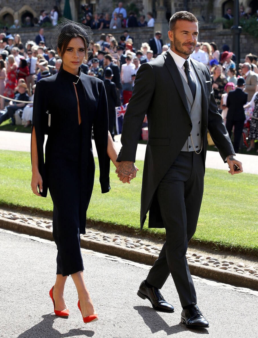 年轻时的贝嫂和小贝,小贝和贝嫂照片