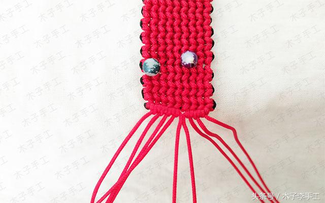 编织达人教你做5201314情侣字板手链，超详细