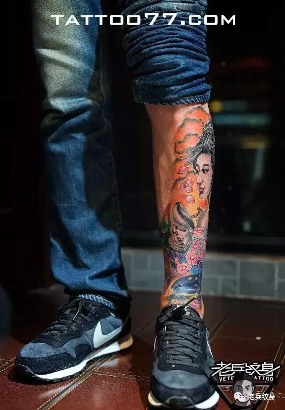 老兵纹身作品,老兵纹身图片大全欣赏