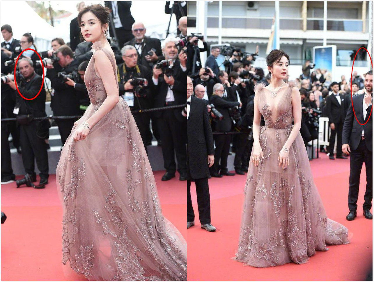 古力娜扎戛纳红毯,古力娜扎红毯戛纳