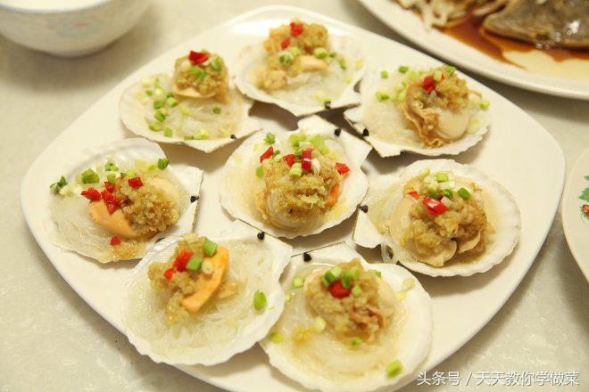 蒜蓉粉丝蒸扇贝的蒜蓉汁怎么调,蒜蓉粉丝蒸扇贝速食袋装