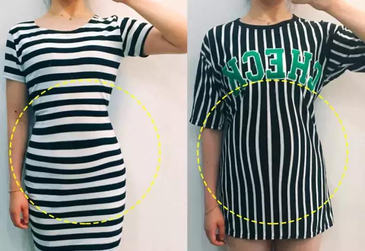 横条纹显瘦还是竖条纹的衣服显瘦,谁说的横条纹显胖的呢