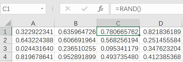 rand函数怎么添加随机数,用rand函数产生0到100的随机数
