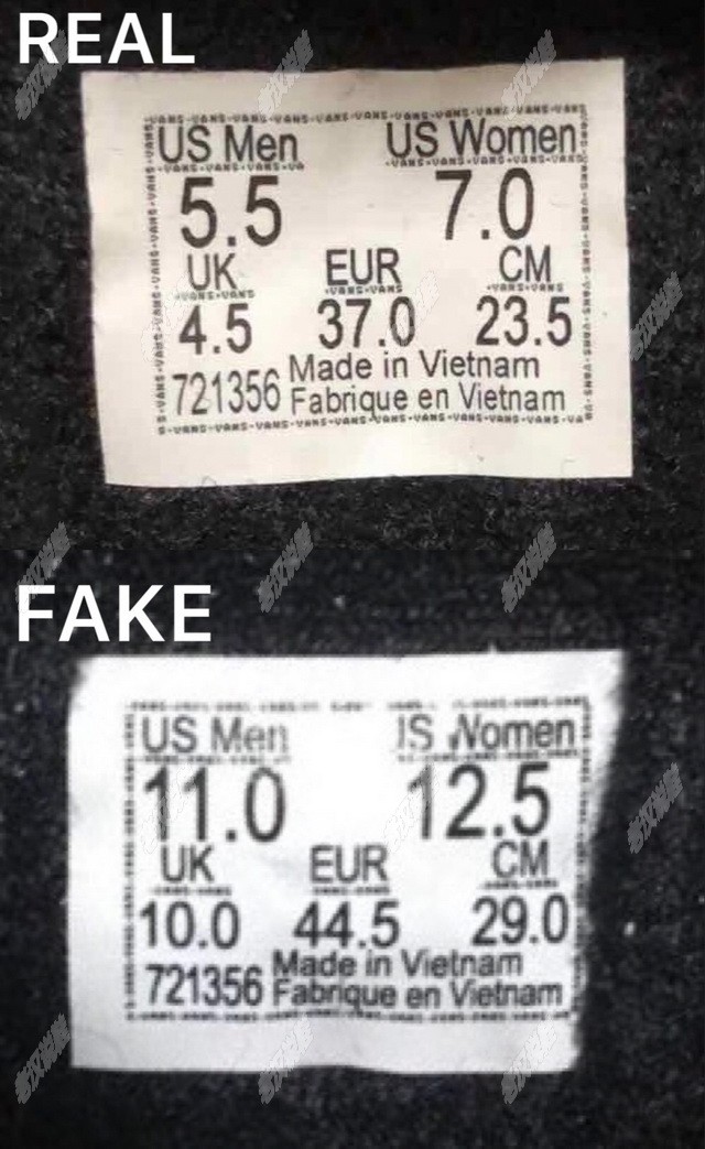 老头教你辨别鞋,如何鉴别vans鞋真假