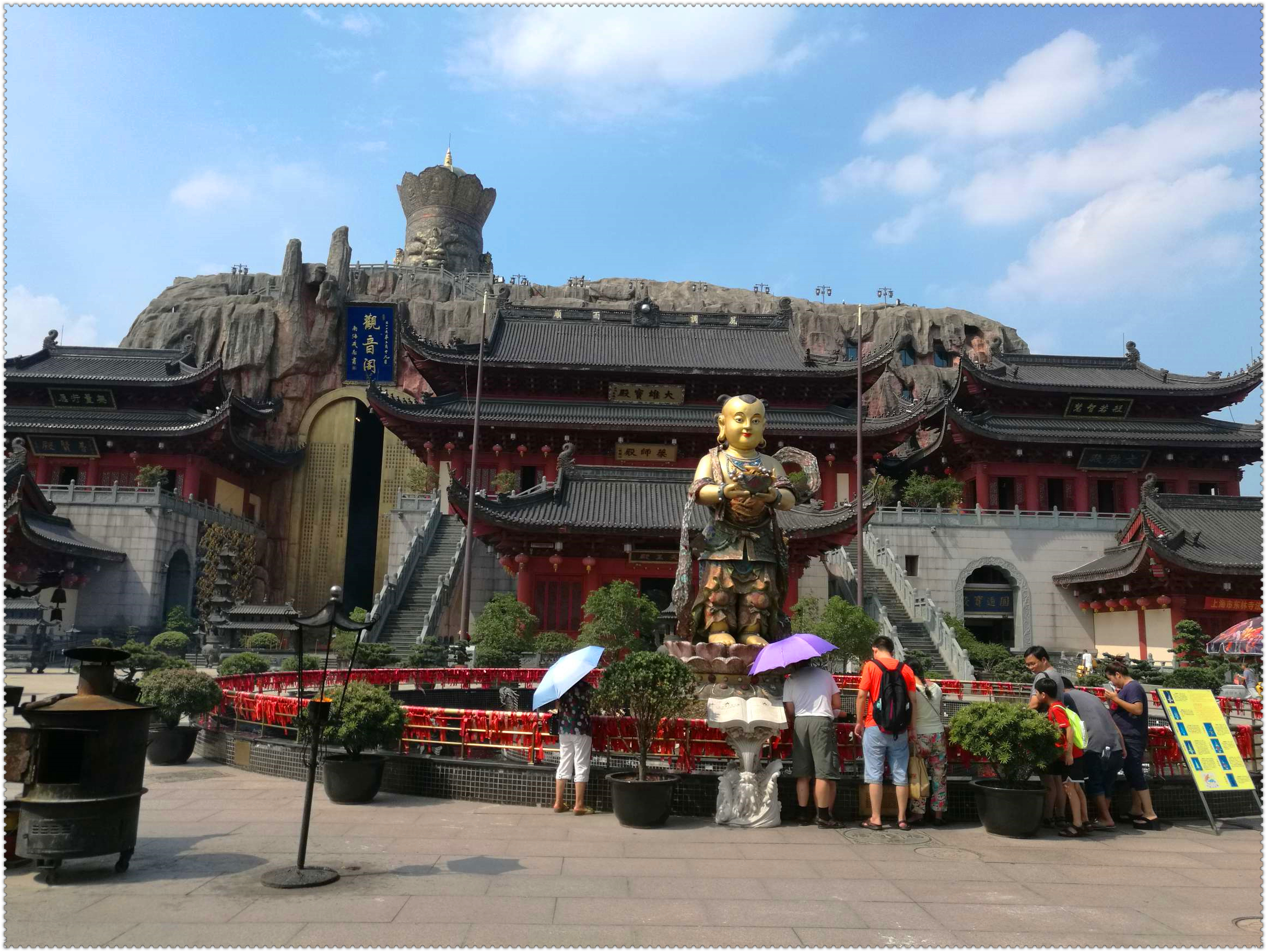 上海东林寺最高玉观音,上海东林寺五佛冠介绍