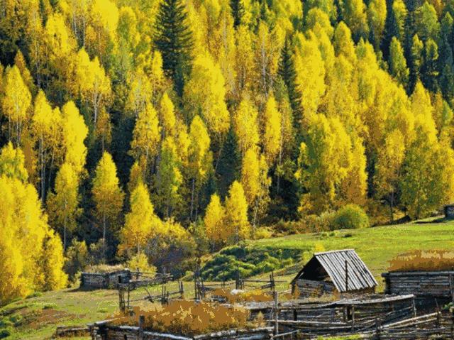 儿童温泉风景绘画,儿童节海洋王国游玩绘画