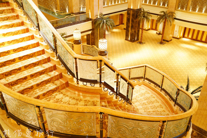 八星皇宫酒店金箔咖啡下午茶,迪拜八星皇宫酒店金箔咖啡下午茶