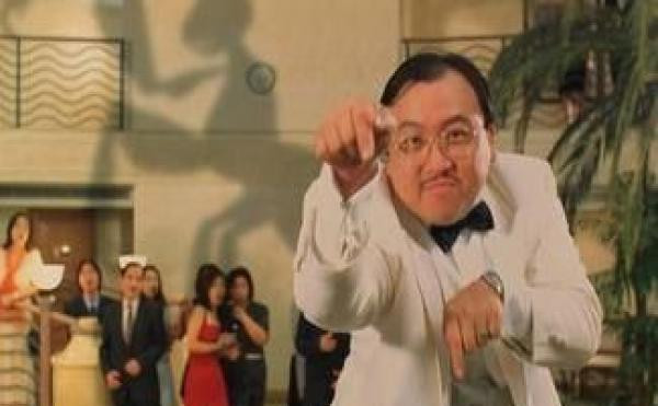 王晶讽刺星爷的电影,千王之王王晶和渣渣辉