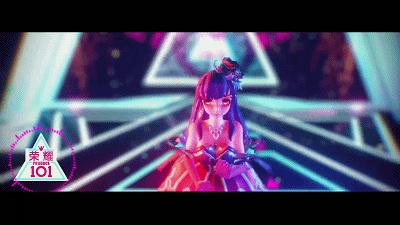王昭君pickmeup舞蹈秒杀宣仪山支，荣耀101求C位出道