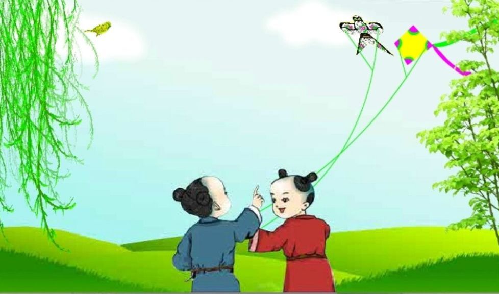 关于游玩的中国古诗词,描写春日儿童游玩的古诗