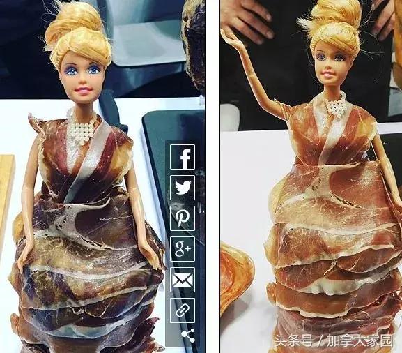 火了！温哥华餐厅用牛肉给芭比娃娃做裙子，这火锅你敢吃吗？