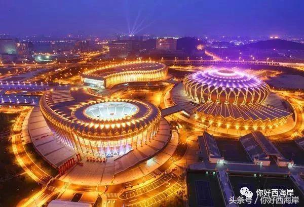 青岛建奥体中心,2020青岛西海岸奥体中心