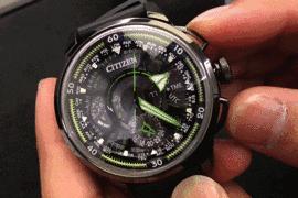 性价比最高的西铁城光动能表,西铁城光动能卫星手表怎么调时间