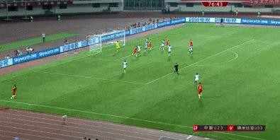 中后卫进2球，张玉宁破门！国足U23击败弱旅，中场核心尴尬送点