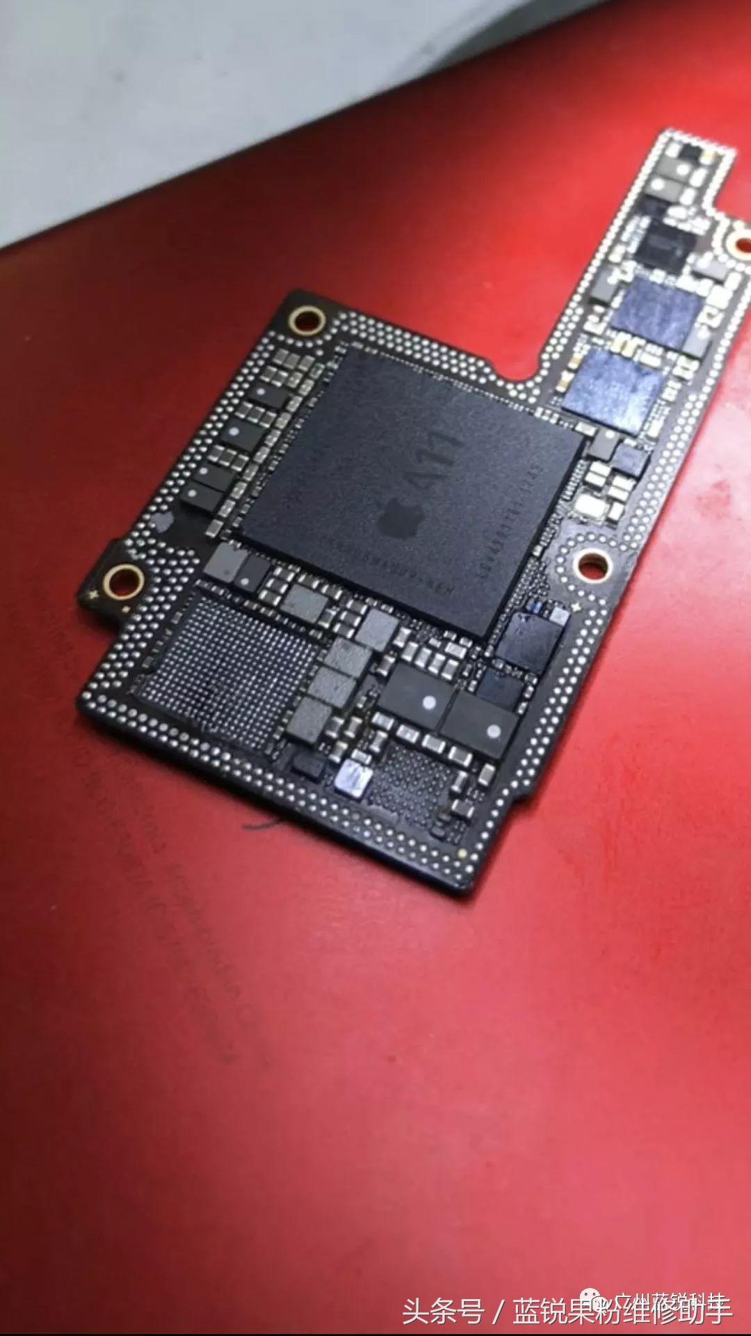 iphonex加电短路的维修思路,iphonex无故重启主板维修