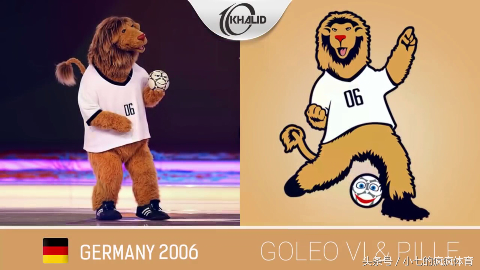 世界杯吉祥物真实人偶,动物世界杯吉祥物