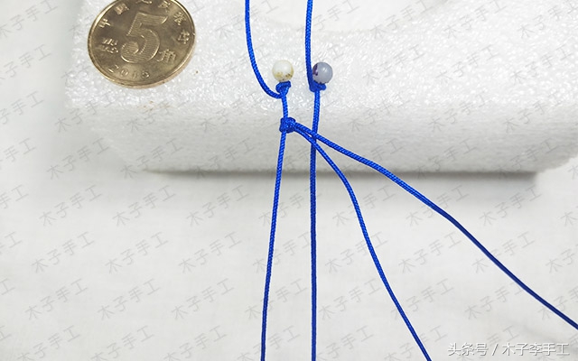 妹子用五毛钱硬币做了一款葫芦钥匙挂，朋友都抢着要