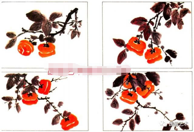 简单国画教程零基础入门植物,国画蔬果茄子与苦瓜的画法