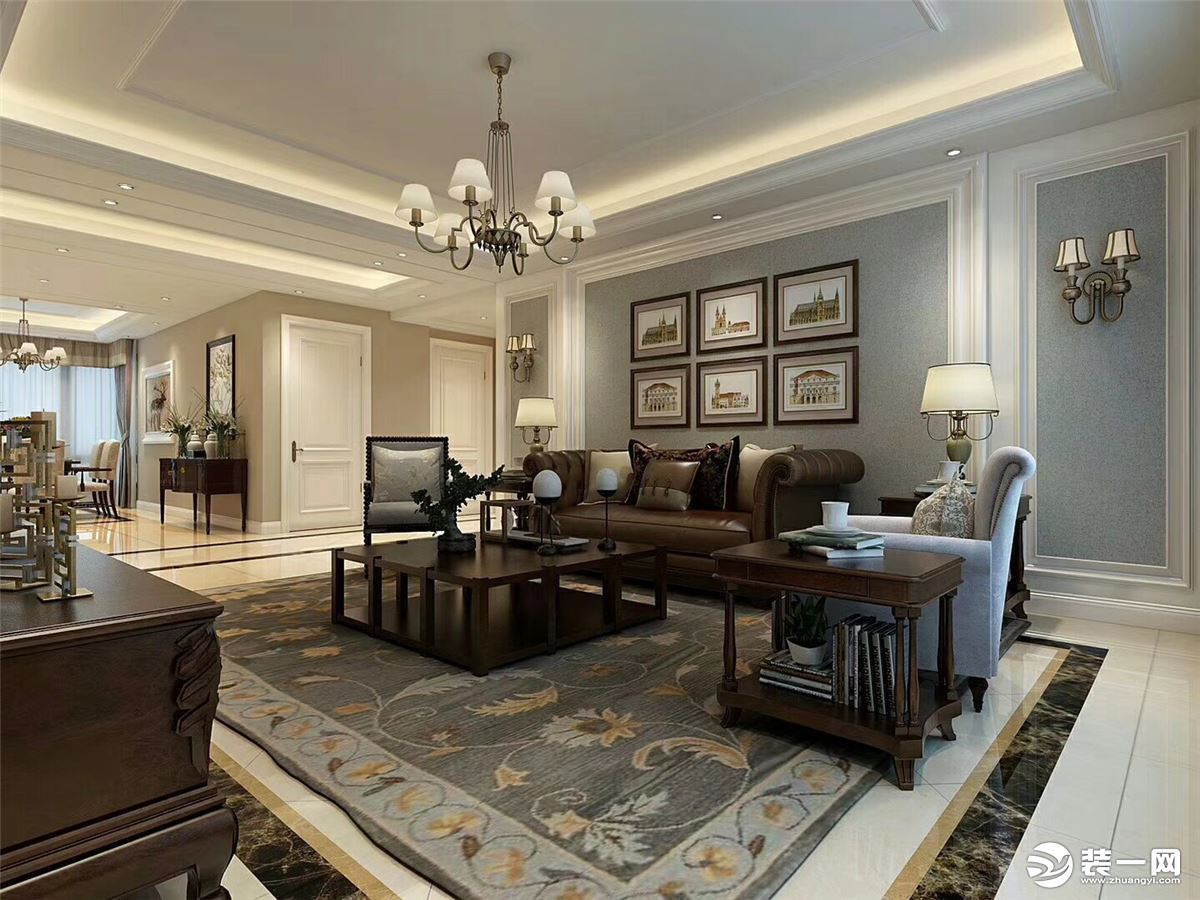 沈阳金地檀府装修,沈阳金地檀樾装修效果图