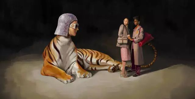 gucci墓地走秀音乐,gucci好莱坞时装秀