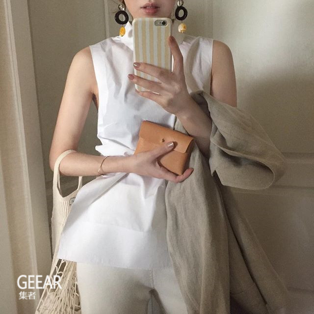 知性简约耳饰,知性风格耳饰